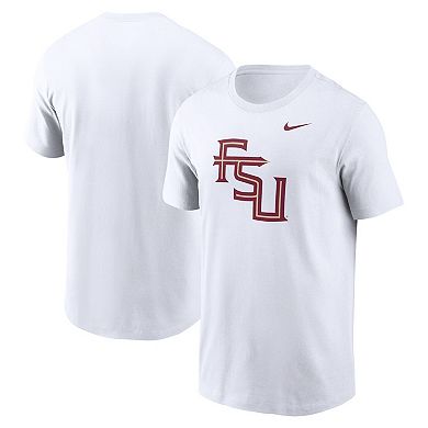 Men's Nike White Florida State Seminoles Primetime Evergreen Alternate Logo T-Shirt