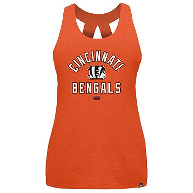 Women's New Era Orange Cincinnati Bengals 2024 NFL Training Camp Tank Top