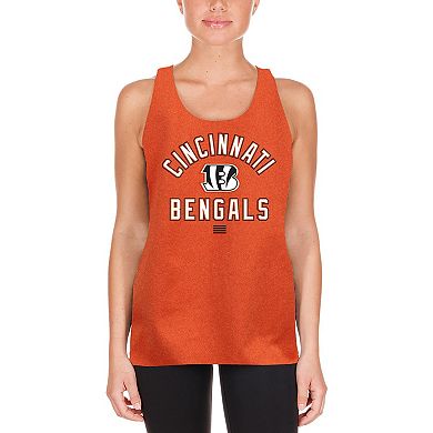 Women's New Era Orange Cincinnati Bengals 2024 NFL Training Camp Tank Top