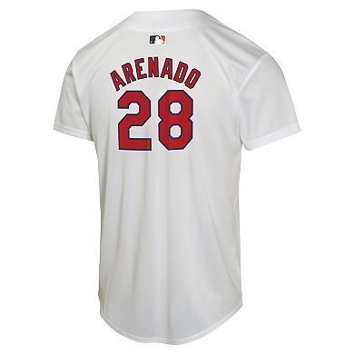 Youth Nike Nolan Arenado White St. Louis Cardinals Home Game Player Jersey