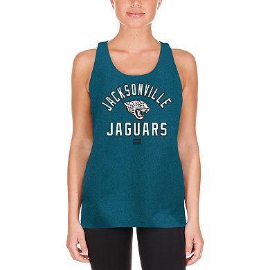 Women's New Era Teal Jacksonville Jaguars 2024 NFL Training Camp Tank Top