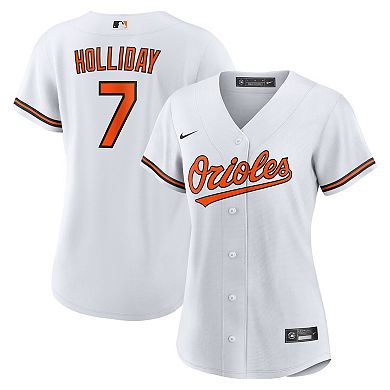 Women's Nike Jackson Holliday White Baltimore Orioles Home Replica Player Jersey