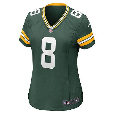 Women's Nike Josh Jacobs  Green Green Bay Packers Team Game Jersey