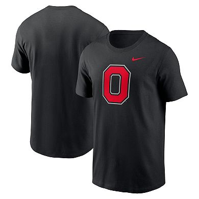 Men's Nike Black Ohio State Buckeyes Primetime Evergreen Alternate Logo T-Shirt