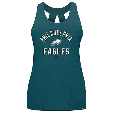 Women's New Era Midnight Green Philadelphia Eagles 2024 NFL Training Camp Tank Top