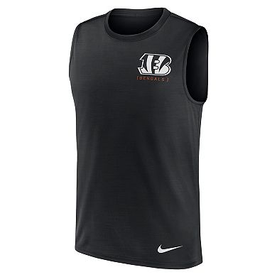 Men's Nike Black Cincinnati Bengals Muscle Tank Top