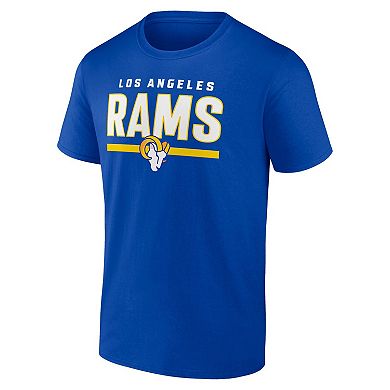 Men's Fanatics Royal Los Angeles Rams Speed & Agility T-Shirt