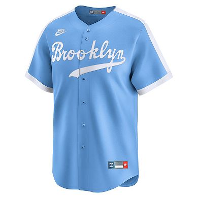 Men's Nike Jackie Robinson Royal Brooklyn Dodgers Throwback Cooperstown Collection Limited Jersey