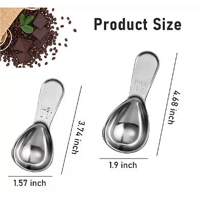 Stainless Steel Coffee Measuring Scoop