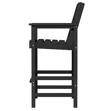 Plastic Tall Adirondack Chair Set Of 2-piece