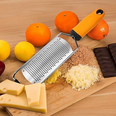 Stainless Steel Cheese & Citrus Zester Grater