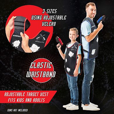 Water Activated Target Vests For Water Guns