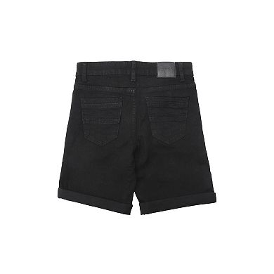 Little Boy's Roll-up Denim Shorts 2-pack