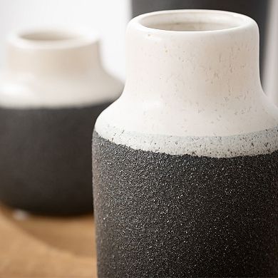 Sullivan's Two-Toned Vases Table Decor 3 pc Set