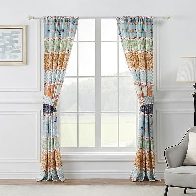 Greenland Home Fashions Penelope Set of 2 Window Curtain Panels
