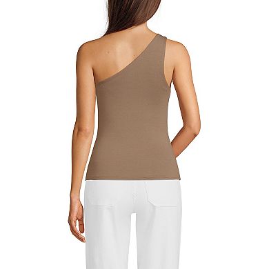 Women's Lands' End Slender One-Shoulder Top