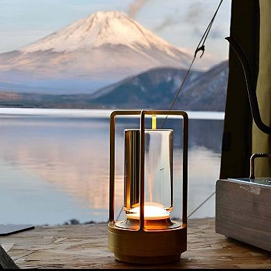 Portable Cordless Lantern Table Lamp