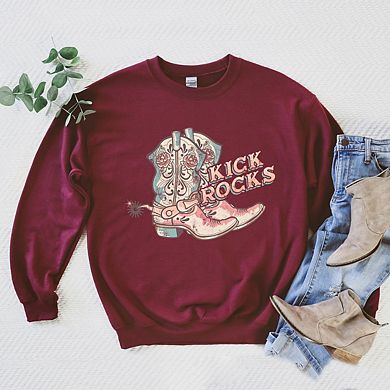 Kick Rocks Boots Sweatshirt