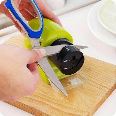 Electric Knife Sharpener, Multifunctional, High-speed Sharpening, Wireless Operation