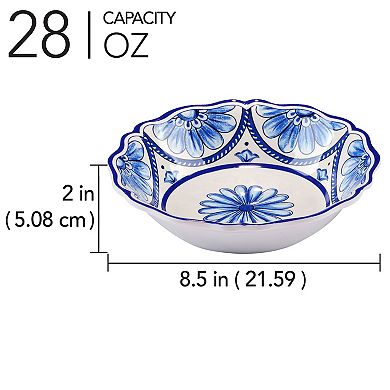 Certified International 4-Piece Veranda All Purpose Bowl Set