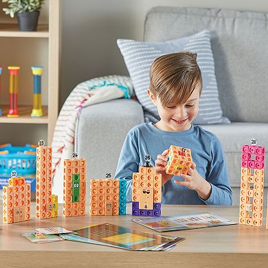 hand2mind Numberblocks® MathLink® Cubes 21-30 Activity Set