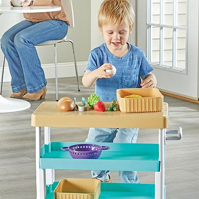 Learning Resources New Sprouts® Prep 'n' Store Kitchen Island Toy