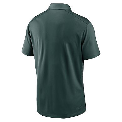 Men's Nike Green Michigan State Spartans 2024 Early Season Coaches Sideline Performance Polo