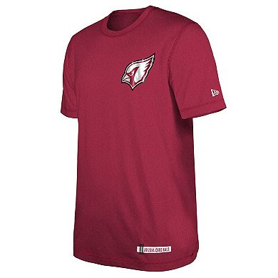 Men's New Era Cardinal Arizona Cardinals 2024 NFL Training Camp T-Shirt