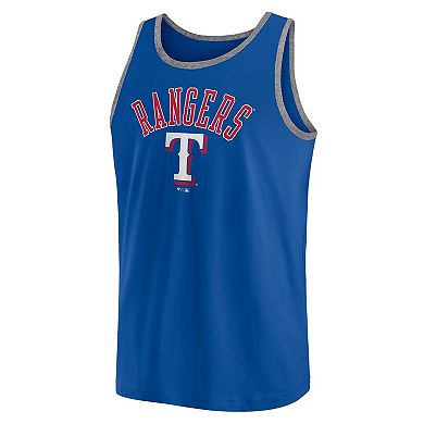 Men's Fanatics Royal Texas Rangers Bet Tank Top