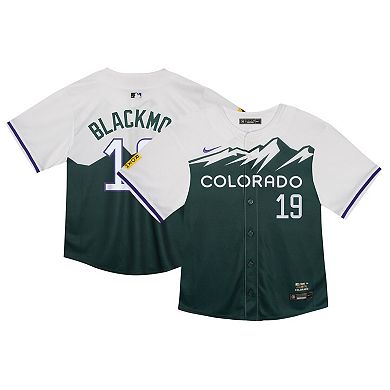 Toddler Nike Charlie Blackmon Green Colorado Rockies City Connect Limited Player Jersey