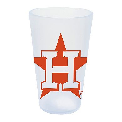 WinCraft Houston Astros 16oz. Icicle Silicone Pint Glass