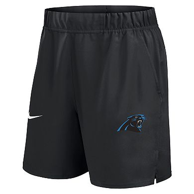 Men's Nike Black Carolina Panthers Blitz Victory Performance Shorts