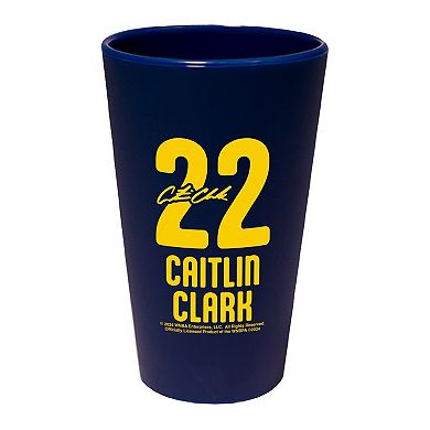 WinCraft Caitlin Clark Indiana Fever 16oz. Silicone Pint Glass