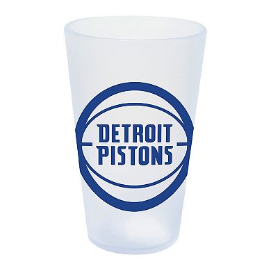 WinCraft Detroit Pistons 16oz. Icicle Silicone Pint Glass