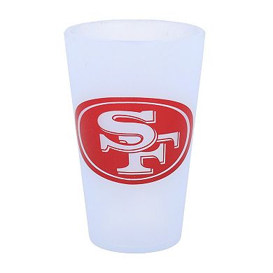 WinCraft San Francisco 49ers 16oz. Icicle Silicone Pint Glass
