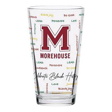 Morehouse Maroon Tigers 16oz. Pint Glass
