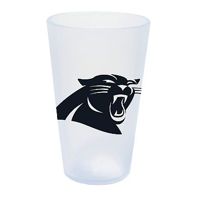 WinCraft Carolina Panthers 16oz. Icicle Silicone Pint Glass