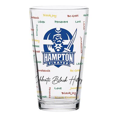 Hampton Pirates 16oz. Pint Glass