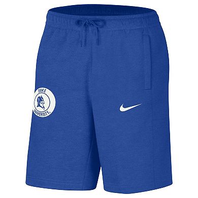 Men's Nike Royal Duke Blue Devils Logo Shorts