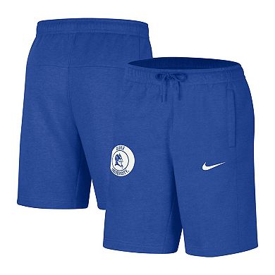 Men's Nike Royal Duke Blue Devils Logo Shorts