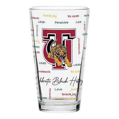 Tuskegee Golden Tigers 16oz. Pint Glass