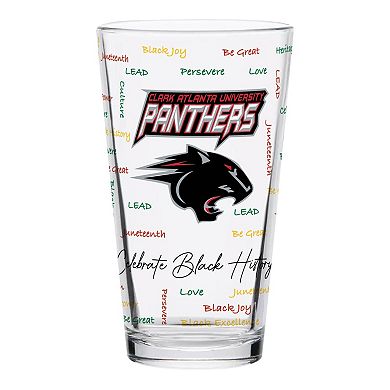Clark Atlanta University Panthers 16oz. Pint Glass