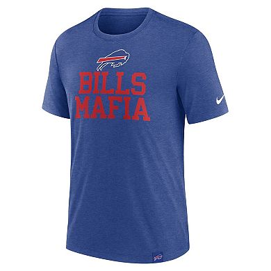 Men's Nike Royal Buffalo Bills Blitz Tri-Blend T-Shirt