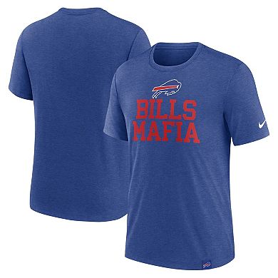 Men's Nike Royal Buffalo Bills Blitz Tri-Blend T-Shirt