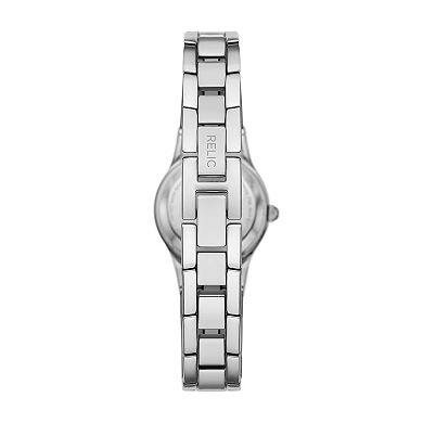 Relic by Fossil Women's Charlotte Silver Tone Casual Watch
