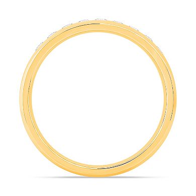 Galaxie Solaire 10k Gold 3/8 Carat T.W. Lab-Grown Diamond Men's Ring