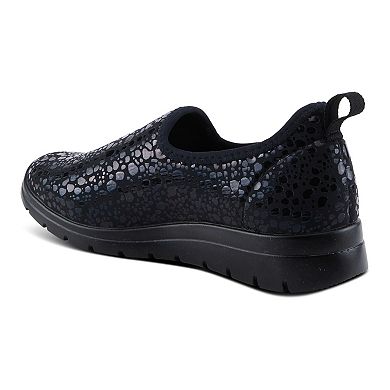 Flexus by Spring Step Women's Anisia-Croco Slip-on Shoes