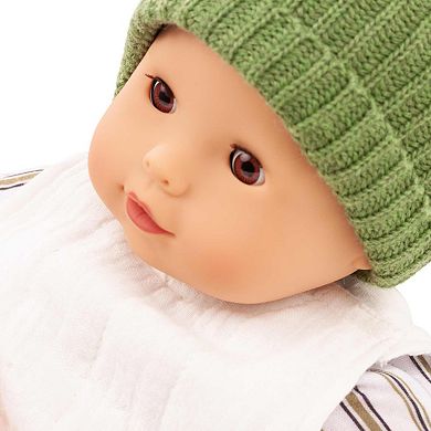 Gotz Maxy Muffin Urban Stripes 16.5"Soft Body Baby Doll
