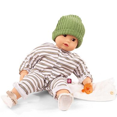 Gotz Maxy Muffin Urban Stripes 16.5"Soft Body Baby Doll