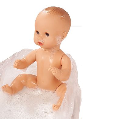 Gotz Aquini 13" Drink & Wet Bath Baby Doll and Accessories